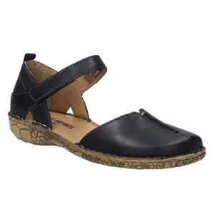 Josef Seibel Rosalie Black Comfort Shoe size 41 Black 100% Leather